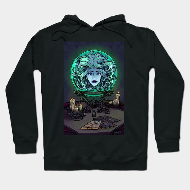 Madam Leota Hoodie by Holly_Pierson_Art